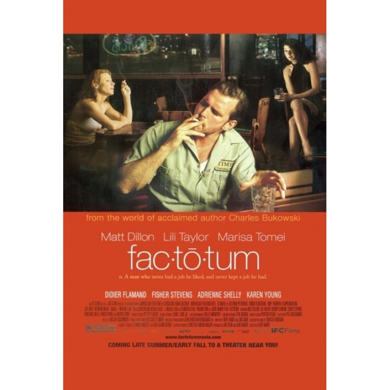 Pop Culture Graphics Factotum Movie Poster Print (27 x 40) - Item MOVEH3772
